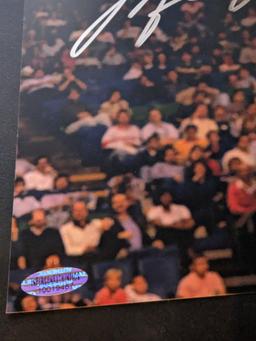 Michael Jordan autographed 8x10 photo with coa