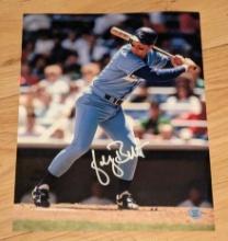 George Brett autographed 8x10 photo with coa