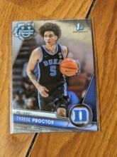 2023-24 Bowman University Chrome Tyrese Proctor #20 1st Duke Blue Devils