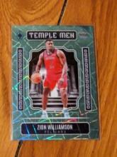 2023-24 Panini Phoenix - Temple Men Teal Lazer #6 Zion Williamson