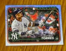 Gleyber Torres 2024 Topps Holiday #H101 New York Yankees