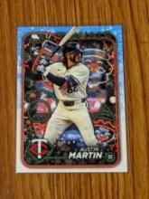 2024 Topps Holiday #H67 Austin Martin RC Minnesota Twins