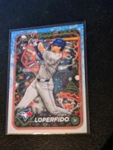 Joey Loperfido 2024 Topps Holiday (RC) Baseball card #H71 Toronto Blue Jays