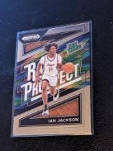 Ian Jackson Rated Prospect Prizm insert Parallel Card 2024 Prizm Draft Picks #12