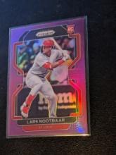 2022 Panini Prizm - Tier II Purple Prizm #119 Lars Nootbaar (RC)