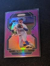 2022 Panini Prizm #184 Pete Alonso Purple Prizm