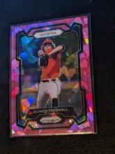 2024 Panini Prizm #285 Alonzo Tredwell Pink Ice Prizm