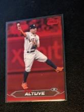 Jose Altuve 2024 Topps Stadium Club #174 Red Foil Houston Astros