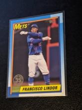 2025 TOPPS BASEBALL SERIES 1 - Francisco Lindor #T90-38 1990 35th Anniversary