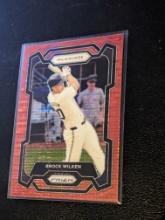 010/399 2024 Panini Prizm - Brock Wilken #122 Red Pulsar Prizm