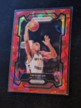 2024 Panini Prizm Draft Picks - Tim Duncan #63 Red Ice Prizm