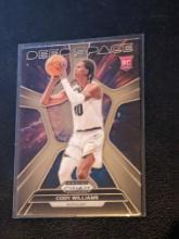 cody williams 2024 Panini Prizm Draft Picks Deep Space Silver Prizm RC Rookie