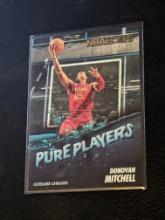 Donovan Mitchell 2023-24 Hoops Holo Pure Players Card #8 Cleveland Cavaliers