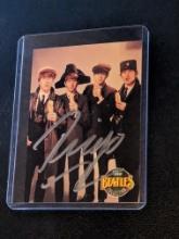 Ringo Starr autographed card w/coa