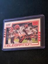 Ja Marr Chase autographed card w/coa