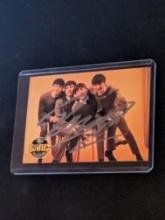 Ringo Starr autographed card w/coa