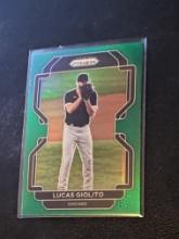 2022 Panini Prizm Lucas Giolito Green Prizm #10