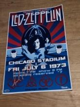 John Paul Jones Signed Photo 11x17 with coa