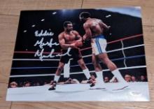 Eddie Mustafa Muhammad Signed Photo 8x10 with coa