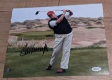 Donald Trump autographed 8x10 photo with coa
