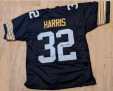 Franco Harris autographed jersey with coa