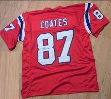 Ben Coates autographed jersey with coa