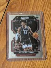 2022-23 Panini Prizm Draft Picks JALEN WILLIAMS Rookie Prizm #84 RC
