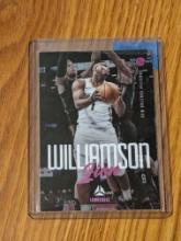 2020-21 Panini Chronicles - Luminance Zion Williamson  pink foil #144