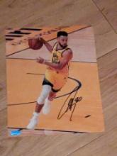 Steph Curry autographed 8x10 photo with coa