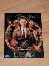 Tom Hiddleston(loki) autographed 8x10 photo with coa