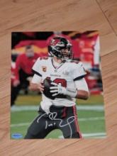 Tom Brady autographed 8x10 photo with coa