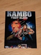 Slyvester Stallone autographed 8x10 photo with coa