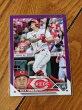 2023 Topps 345 Nick Senzel Cincinnati Reds Purple