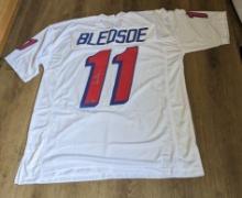 Drew Bledsoe autographed jersey with coa