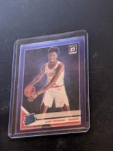 2019-20 Panini Donruss Optic - Rated Rookie BLUE Prizm #170 Cam Reddish RC