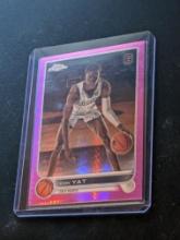 107/150 2022-23 Topps Chrome OTE KOK YAT #97 PINK PRISM REFRACTOR