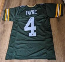 Brett Favre autographed jersey with coa