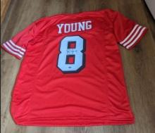Steve Young autographed jersey with coa