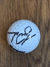 Tiger Woods Signed Golf Ball with coa