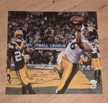 Autographed Pittsburgh Steelers Hines Ward 11x14 Photo with coa