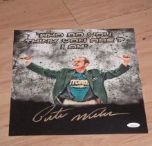 Pete Weber autographed 11x14 photo with JSA COA/witnessed