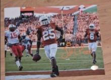 Jamal Charles autographed 8x10 photo with coa