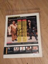 Ric Flair "the nature boy" autographed 8x10 photo with JSA COA /witnessed