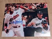 Sandy Alomar autographed 8x10 photo with coa