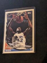 Shaquille O'Neal 1993-94 Topps #181 Orlando Magic