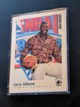 1991-92 SkyBox #513 Larry Johnson Rookie Card RC