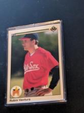 1990 Upper Deck Robin Ventura #21 ROOKIE RC Chicago White Sox