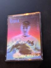 1991 Field of Vision CAL RIPKEN JR. Silver Star Hologram Card Orioles HOF SS