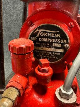 Tokheim Model No 738 Air Compressor