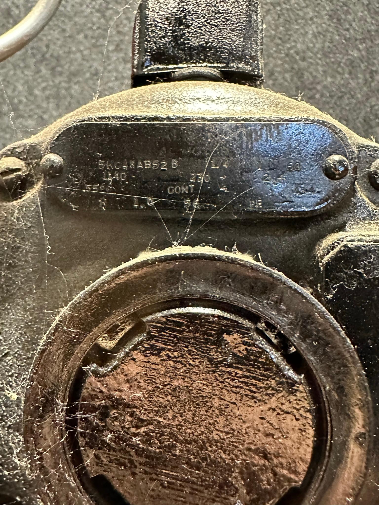 Tokheim Model No 738 Air Compressor